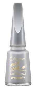 Flormar Jelly Look Gri Işıltılı Oje