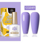 Born Pretty Silky White Serisi CG049 Mor Mat Kalıcı Oje