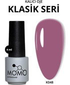 Momo K048 Mor Parlak Kalıcı Oje