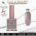 Gala Smart Klasik Seri 226 Mor Parlak Kalıcı Oje