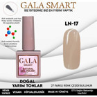 Gala Smart Natural LN17 Krem Parlak Kalıcı Oje