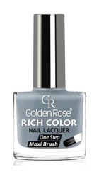 Golden Rose Rich Color Nail Lacquer 124 Mavi Parlak Oje