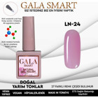 Gala Smart Natural LN24 Mor Parlak Kalıcı Oje