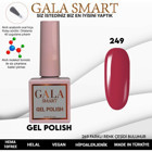 Gala Smart Klasik Seri 249 Mor Parlak Kalıcı Oje