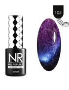 Nail Republic Kedi Gözü 105 Çok Renkli Parlak Kalıcı Simli Oje