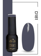 Cr-Oje D181 Grimsi Mavi Parlak Kalıcı Oje