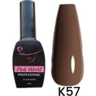 Pink World K57 Kahverengi Parlak Kalıcı Oje