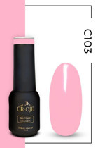 Cr-Oje Air Dry C103 Pembe Parlak Kalıcı Oje
