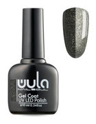 Wula Nailsoul Lunar Shine Disco 711 Gri Işıltılı Kalıcı Simli Oje