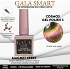 Gala Smart Kedi Gözü 8 Çok Renkli Işıltılı Kalıcı Simli Oje