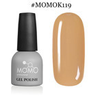 Momo K119 Krem Parlak Kalıcı Oje