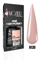 Moziur H130 Pembe Parlak Kalıcı Oje