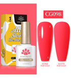 Born Pretty Silky White Serisi CG098 Pembe Mat Kalıcı Oje