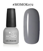 Momo K072 Gri Parlak Kalıcı Oje