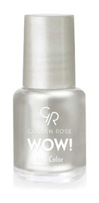 Golden Rose Wow! 90 Gümüş Sedefli Simli Oje