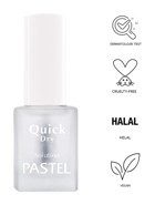Pastel Quick Dry Şeffaf Parlak Oje