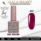 Gala Smart Klasik Seri 243 Mor Parlak Kalıcı Oje