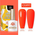 Born Pretty Silky White Serisi CG097 Turuncu Mat Kalıcı Oje