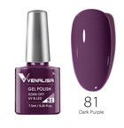 Venalisa Uv Led Dark Purple 81 Mor Parlak Kalıcı Oje