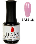 Ellea Nail Base 18 Pembe Parlak Kalıcı Jel Oje