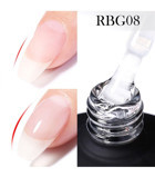 Born Pretty Rubber Base RBG08 Şeffaf Parlak Kalıcı Oje