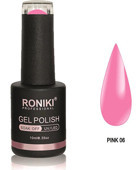 Roniki 06 Pembe Parlak Kalıcı Oje