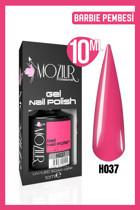 Moziur H037 Pembe Parlak Kalıcı Oje