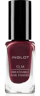 Inglot O2M Breathable Nail Enamel 637 Kahverengi Sedefli Simli Oje