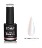 Roniki Mermaid Series 06 Beyaz Sedefli Kalıcı Oje
