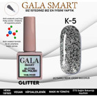 Gala Smart Glitter K05 Gri Işıltılı Kalıcı Simli Oje