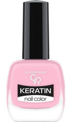 Golden Rose Keratin Nail Color 25 Pembe Parlak Oje