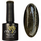 Mojo M001 Kahverengi Işıltılı Kalıcı Simli Oje