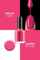Alix Avien Yüksek Pigmentli 101 Pembe Parlak Oje