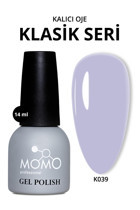 Momo K039 Lila Parlak Kalıcı Oje