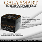 Gala Smart Rubber Base Gri Parlak Kalıcı Oje