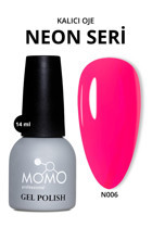 Momo N006 Fuşya Neon Kalıcı Oje