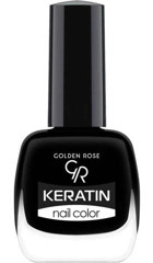 Golden Rose Keratin Nail Color 79 Siyah Parlak Oje