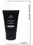 Cr-Oje Poly YC150 Beyaz Parlak Kalıcı Jel Oje