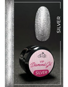 Cr-Oje Vip Diamond Silver Işıltılı Kalıcı Simli Jel Oje