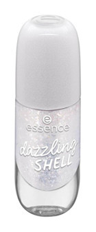 Essence 18 Beyaz Parlak Simli Jel Oje