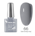 Venalisa Uv Led Dark Grey Smoke 66 Gri Parlak Kalıcı Oje