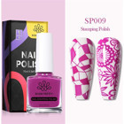 Born Pretty Nail Stamping SP009 Mor Parlak Kalıcı Oje