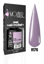 Moziur H176 Mor Parlak Kalıcı Oje