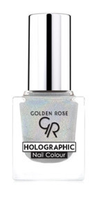 Golden Rose Metallic Nail 1 Gümüş Işıltılı Simli Oje