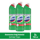 Domestos Yoğun Kıvamlı Kokulu Banyo-Mutfak İçin Konsantre Jel Çamaşır Suyu 3x750 ml
