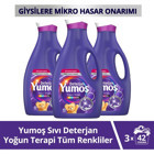 Yumoş Tüm Renkler İçin 126 Yıkama Sıvı Deterjan 3x2.52 lt