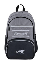 Panther 4 Gözlü Gri Ortaokul Unisex Sırt Çantası
