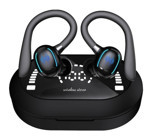 Sones YYK-635 Android & iOS Uyumlu 5.3 Işıklı Silikonlu Gürültü Önleyici Kablosuz Kulak İçi Bluetooth Siyah
