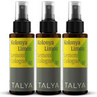 Talya 80 Derece Limon Kolonya 3x80 ml