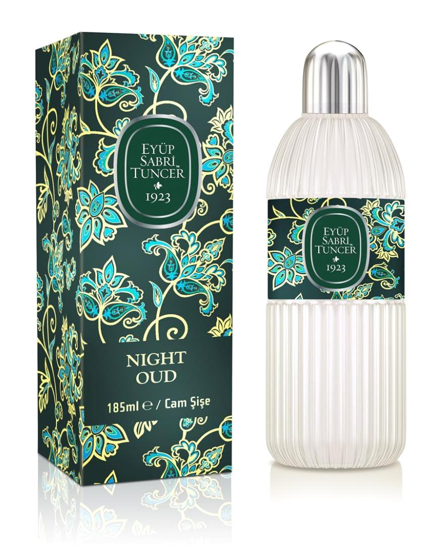 Eyüp Sabri Tuncer Night Oud Cam Şişe Kolonya 185 ml